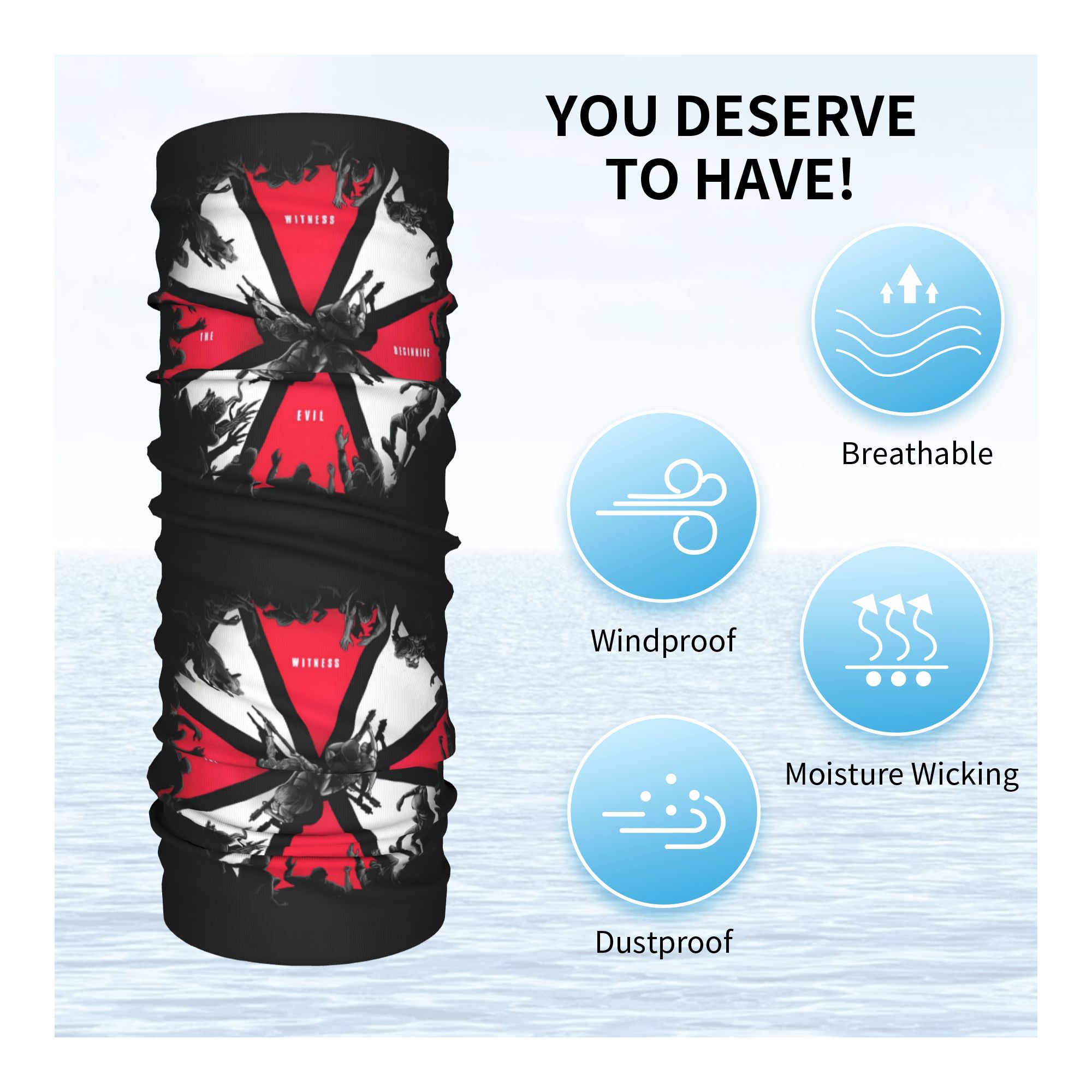 Umbrellas Corporations Residen - Neck Gaiter Face Cover incelemesi ve fiyatı