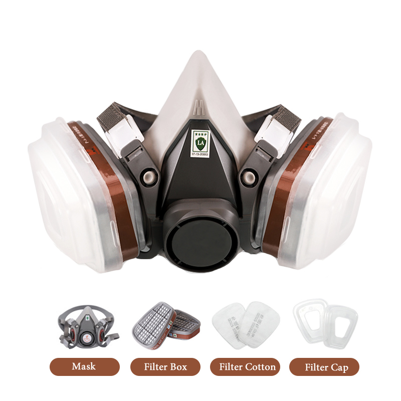 Yarım yüz 6200 toz gaz maskesi - Dust Mask Construction incelemesi ve fiyatı